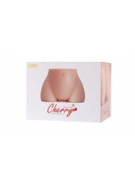 Мастурбатор-полуторс Cherry с вибрацией и двумя любовными тоннелями - KOKOS - в Керчи купить с доставкой