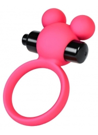 Розовое виброкольцо на пенис A-Toys - A-toys - в Керчи купить с доставкой