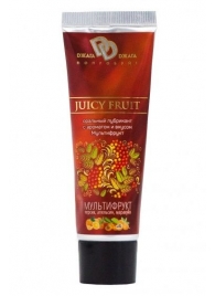 Интимный съедобный лубрикант JUICY FRUIT с ароматом фруктов - 30 мл. - БиоМед - купить с доставкой в Керчи