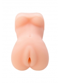 Телесный мастурбатор в виде женской фигурки - Toyfa Basic - в Керчи купить с доставкой