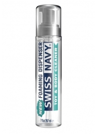 Очищающая пенка для игрушек и тела Swiss Navy Toy   Body Cleaner Foamer - 207 мл. - Swiss navy - купить с доставкой в Керчи