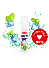 Гель-смазка Tutti-frutti со вкусом сладкой мяты - 30 гр. - Биоритм - купить с доставкой в Керчи