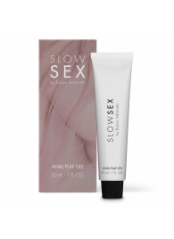 Лубрикант на водной основе Slow Sex Anal Play Gel - 30 мл. - Bijoux Indiscrets - купить с доставкой в Керчи
