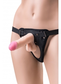 Телесный страпон на трусиках Realstick Hunter - 14,5 см. - ToyFa - купить с доставкой в Керчи