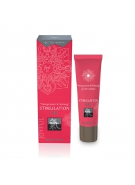 Возбуждающий интимный гель для двоих STIMULATION GEL Pomegranate   Nutmeg - 30 мл. - Shiatsu - купить с доставкой в Керчи