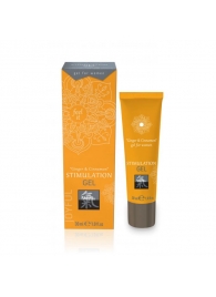 Возбуждающий интимный гель STIMULATION GEL Ginger   Cinnamon - 30 мл. - Shiatsu - купить с доставкой в Керчи