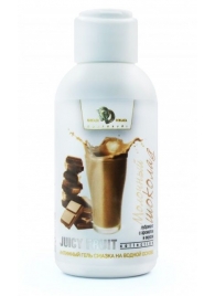 Интимный гель-смазка JUICY FRUIT с ароматом молочного шоколада - 100 мл. - БиоМед - купить с доставкой в Керчи