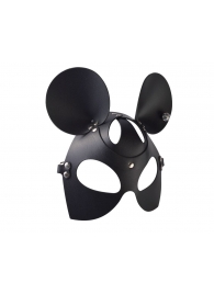 Черная кожаная маска  Мышка - Sitabella - купить с доставкой в Керчи
