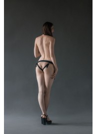 Черные трусики Better с анальной насадкой - 8 см. - Lola Games - купить с доставкой в Керчи