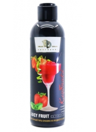 Интимный гель-смазка JUICY FRUIT с ароматом клубники - 200 мл. - БиоМед - купить с доставкой в Керчи
