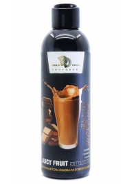 Интимный гель-смазка JUICY FRUIT с ароматом молочного шоколада - 200 мл. - БиоМед - купить с доставкой в Керчи