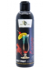 Интимный гель-смазка JUICY FRUIT с ароматом энергетика - 200 мл. - БиоМед - купить с доставкой в Керчи