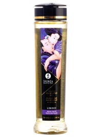 Массажное масло Libido Exotic Fruits с ароматом экзотических фруктов - 240 мл. - Shunga - купить с доставкой в Керчи