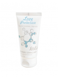 Увлажняющий лубрикант на водной основе Love Protection - 50 мл. - Lola Games - купить с доставкой в Керчи