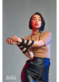 Черная веревка Do Not Disturb - 5 м. - Lola Games - купить с доставкой в Керчи