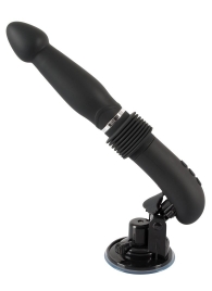 Черная секс-машина с поступательными движениями Fucking Machine - Orion - купить с доставкой в Керчи