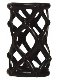 Чёрная насадка-сетка на пенис Orgasmus Wunder - Orion - в Керчи купить с доставкой