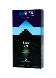 Презервативы увеличенного размера DOMINO Classic King size - 6 шт. - Domino - купить с доставкой в Керчи