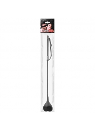 Черный стек с наконечником-сердечком - 54 см. - Notabu - купить с доставкой в Керчи