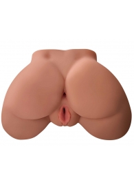 Кофейный мастурбатор-полуторс Perfect Ass Masturbator - Pipedream - в Керчи купить с доставкой