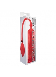 Красная вакуумная помпа Power Pump Red - Toy Joy - в Керчи купить с доставкой