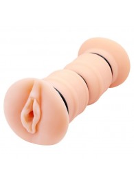 Телесный вибромастурбатор-вагина Michelle - Baile - в Керчи купить с доставкой