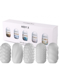 Набор из 5 мастурбаторов Hedy X5 Mixed - Svakom - в Керчи купить с доставкой