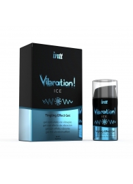 Жидкий интимный гель с эффектом вибрации Vibration! Ice - 15 мл. - INTT - купить с доставкой в Керчи