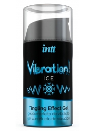 Жидкий интимный гель с эффектом вибрации Vibration! Ice - 15 мл. - INTT - купить с доставкой в Керчи