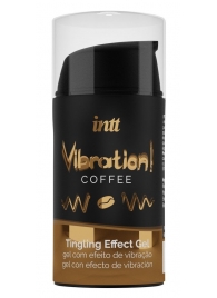 Жидкий интимный гель с эффектом вибрации Vibration! Coffee - 15 мл. - INTT - купить с доставкой в Керчи