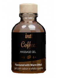 Массажный гель с согревающим эффектом Coffee - 30 мл. - INTT - купить с доставкой в Керчи