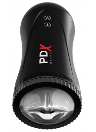 Черный автоматический мастурбатор-ротик Moto Stroker - Pipedream - в Керчи купить с доставкой