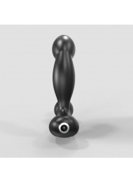 Черный вибромассажер простаты и промежности Prostate Pro с пультом ДУ - Bathmate - в Керчи купить с доставкой