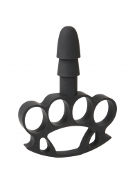 Кастет с штырьком для насадок Vac-U-Lock Knuckle Up - Doc Johnson - купить с доставкой в Керчи