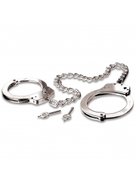 Металлические наручники Metal Leg Cuffs - Pipedream - купить с доставкой в Керчи