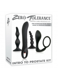 Набор стимуляторов простаты Intro To Prostate Kit - Zero Tolerance - в Керчи купить с доставкой