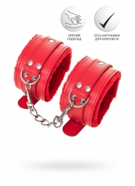 Красные оковы Anonymo из искусственной кожи - ToyFa - купить с доставкой в Керчи