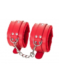 Красные оковы Anonymo из искусственной кожи - ToyFa - купить с доставкой в Керчи