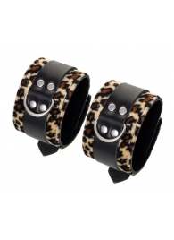 Наручники Anonymo с анималистическим принтом - ToyFa - купить с доставкой в Керчи