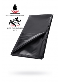 Черная простыня для секса из ПВХ - 220 х 200 см. - ToyFa - купить с доставкой в Керчи