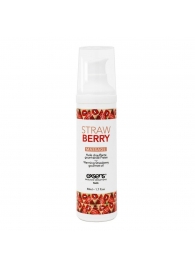 Разогревающее массажное масло  с ароматом клубники Gourmet Strawberry - 50 мл. - Exsens - купить с доставкой в Керчи