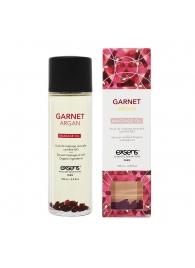 Органическое массажное масло GARNET ARGAN - 100 мл. - Exsens - купить с доставкой в Керчи
