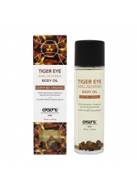 Органическое массажное масло TIGER EYE MACADAMIA - 100 мл. - Exsens - купить с доставкой в Керчи