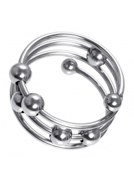 Большое металлическое кольцо под головку пениса - ToyFa - купить с доставкой в Керчи