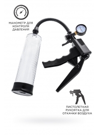 Прозрачная механическая помпа для пениса Viggo - Sexus - в Керчи купить с доставкой