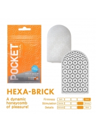 Карманный мастурбатор HEXA-BRICK - Tenga - в Керчи купить с доставкой
