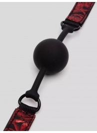 Кляп-шар на двусторонних ремешках Reversible Silicone Ball Gag - Fifty Shades of Grey - купить с доставкой в Керчи
