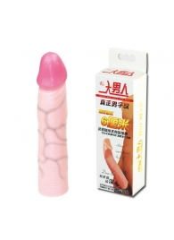 Удлиняющая насадка на пенис Deep Love - 21,5 см. - Baile - в Керчи купить с доставкой