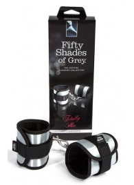 Серо-черные наручники Totally His - Fifty Shades of Grey - купить с доставкой в Керчи