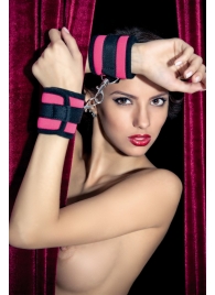 Наручники из неопрена розового цвета - ToyFa - купить с доставкой в Керчи